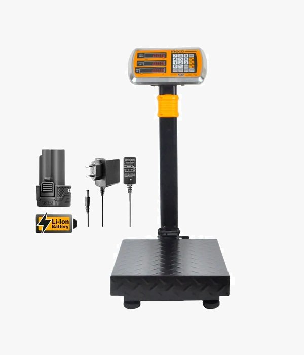 Balance au Lithium-Ion+ Batterie 12V – INGCO CES1245 – 100 Kg
