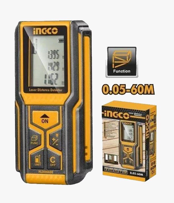 Télémètre Laser 60m Ingco HLDD0608